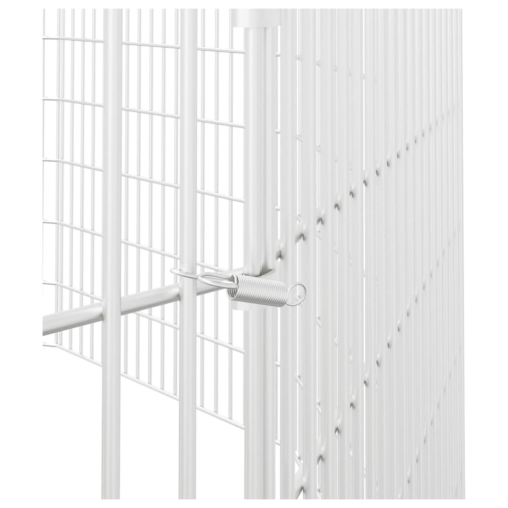 Cage à lapin 12 panneaux 54x80 cm fer galvanisé
