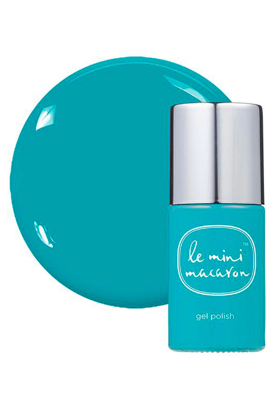 Le Mini Macaron Neglelak Gel blue lagoon