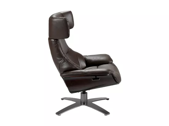 Fauteuil pivotant en cuir avec relax 5022 ANGEL CERDA