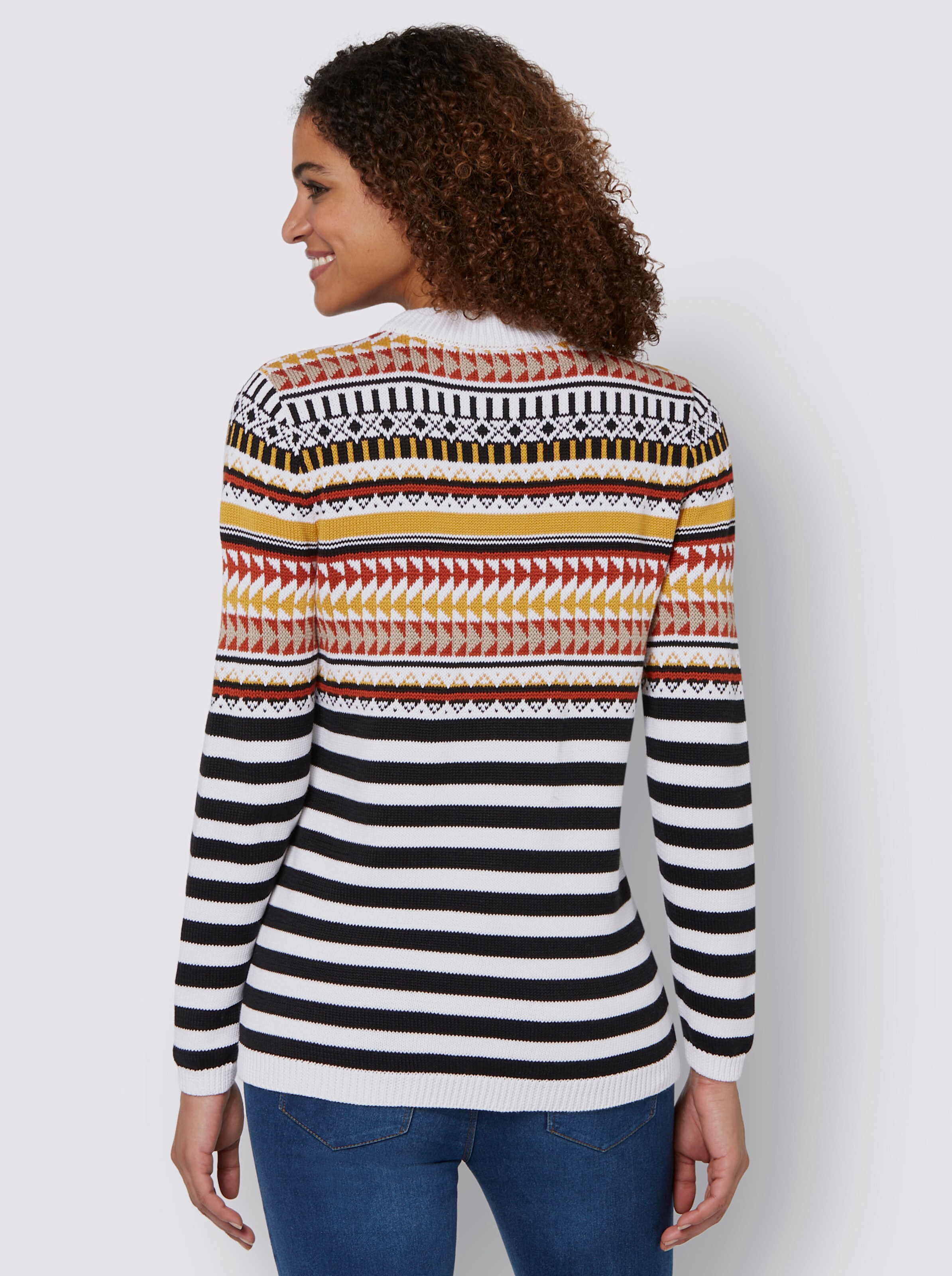 Stehkragenpullover