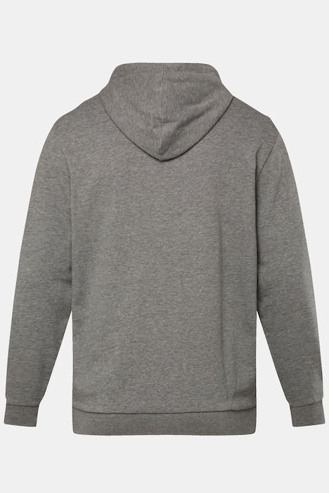 Men+ Hoodie, Sweat, Kapuze, Brustprint, bis 8 XL