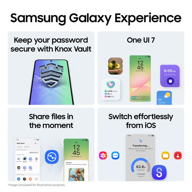 Samsung Galaxy A56 5G smartphonen8/128GB (grafit)