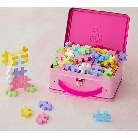 Plus Plus Big Metalkuffert Pastel - 70 dele