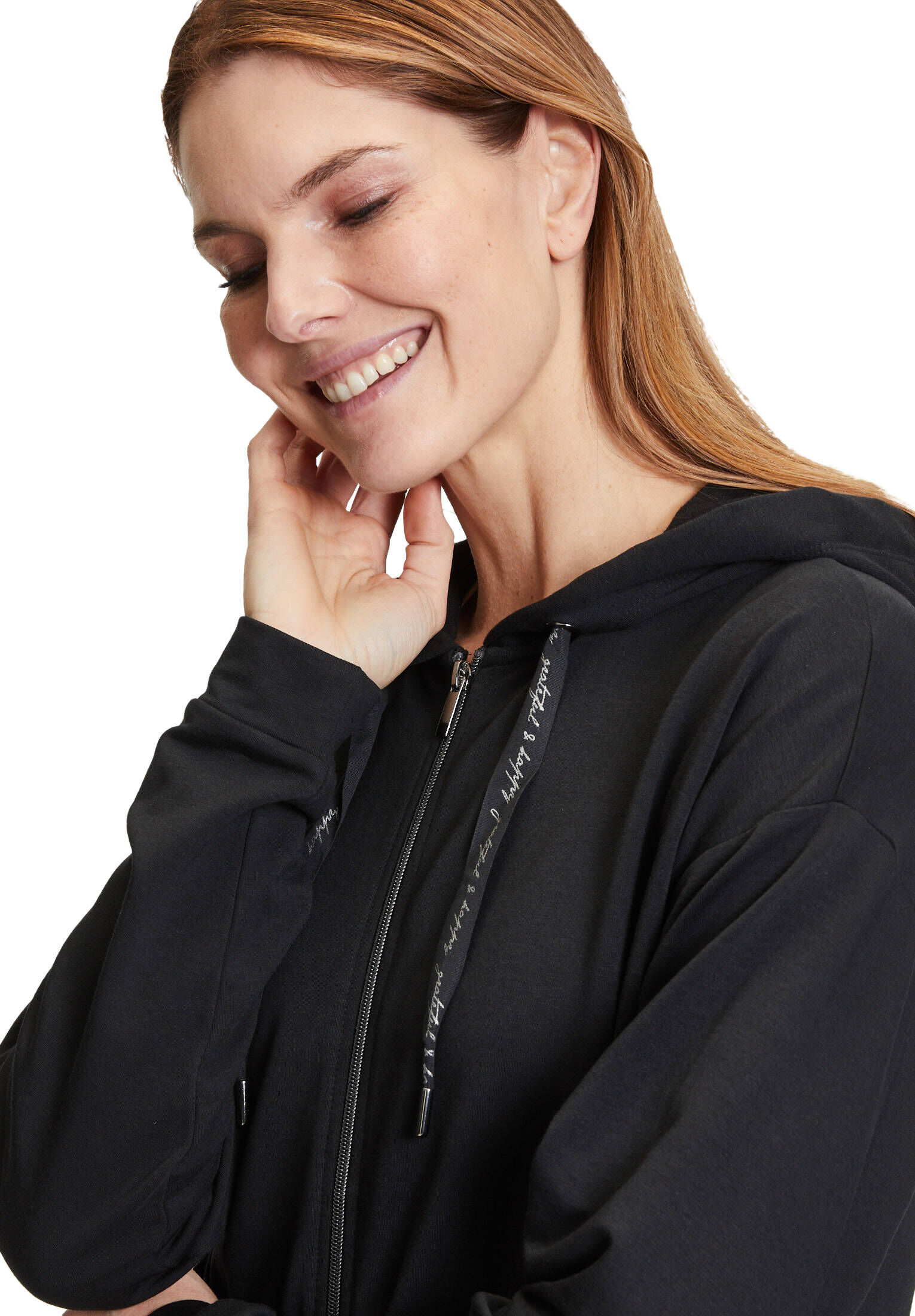 Betty Barclay| Damen Sweatjacke mit Kapuze