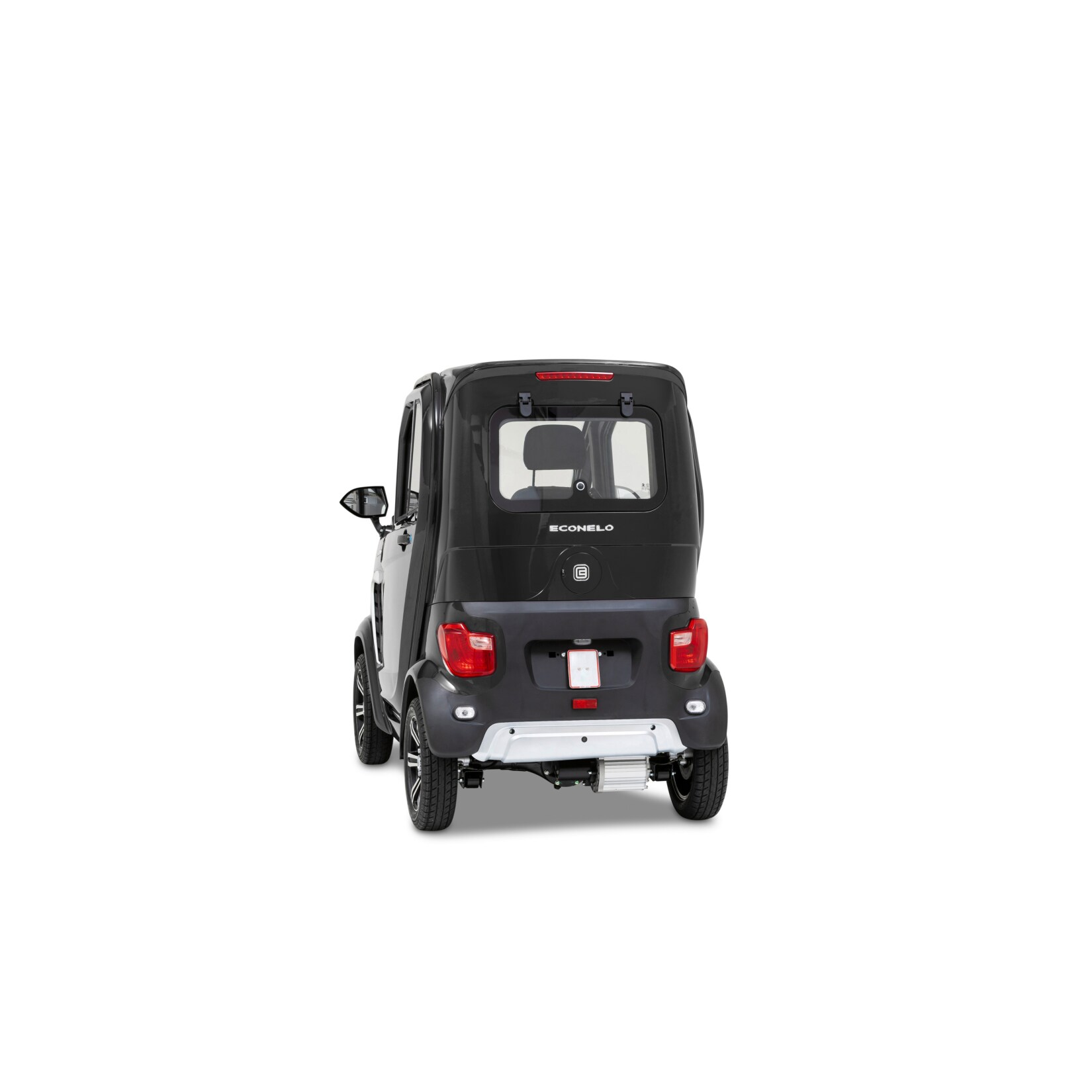 Econelo Elektrokabinenroller NELO 4.1 schwarz 45 km/h