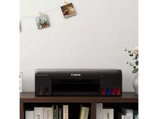 Canon PIXMA G550 - Printer - farve - blækprinter - kan genopfyldes - A4/Legal - op til 3.9 ipm (mono) / op til 3.9 ipm (farve) - kapacitet: 100 ark - USB 2.0, Wi-Fi(n)