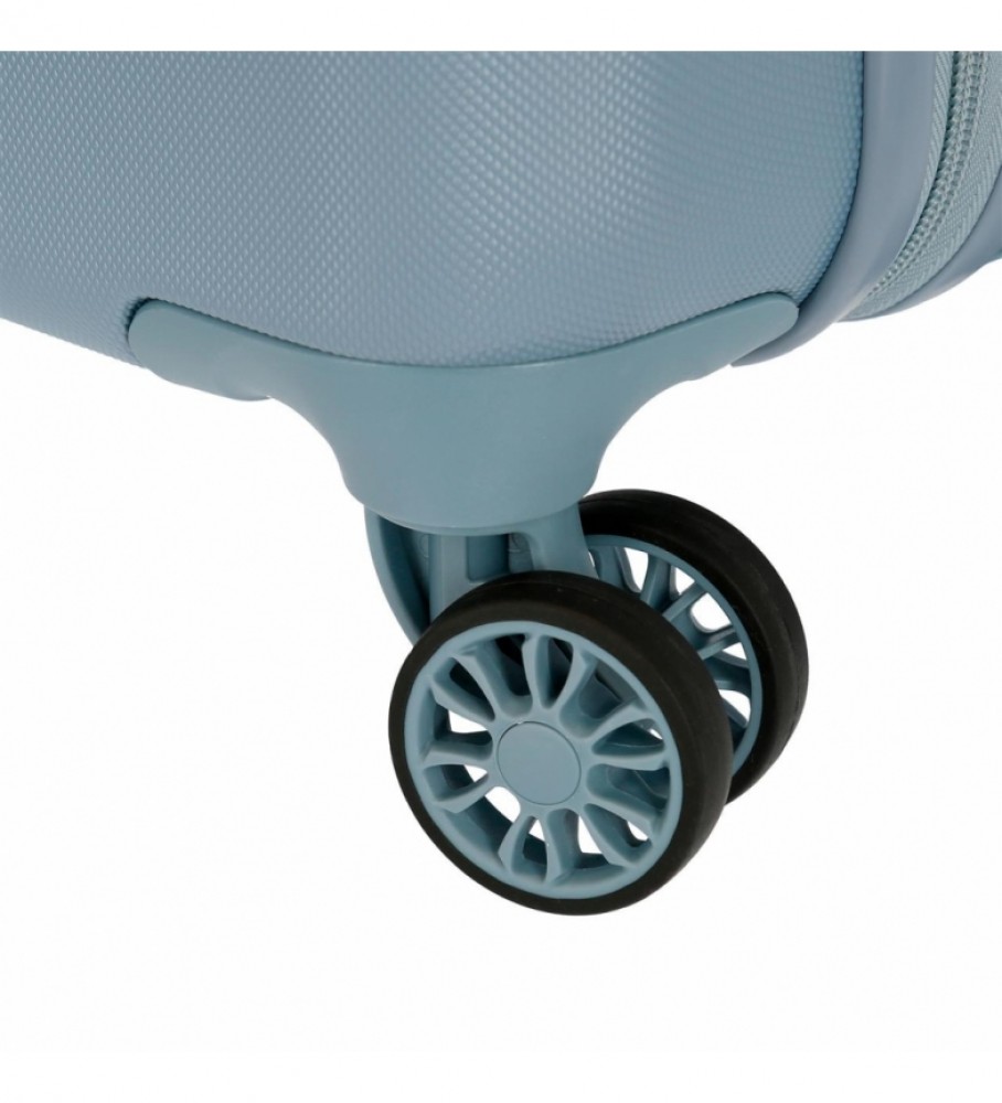 Movom Maleta Grande Movom Riga Rgida  Azul Claro -56X80X29Cm-
