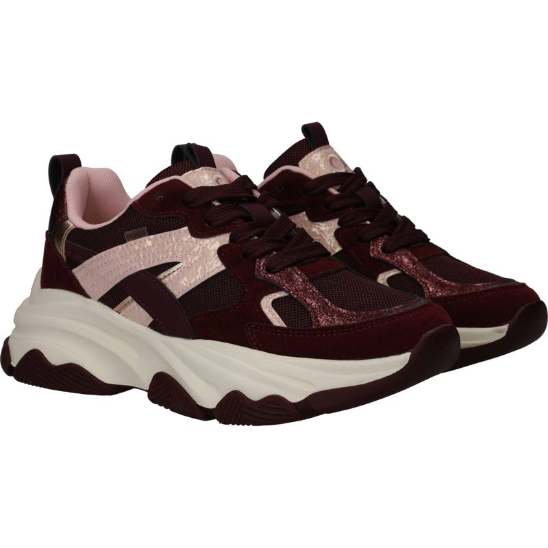 POSH by Poelman Sneakers Rood Dames
