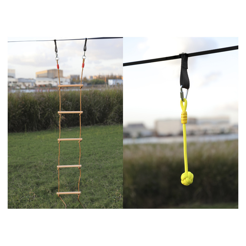 Slackline aktivitetssett 13 deler 13 m