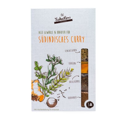 Südindische Curry Gewürze