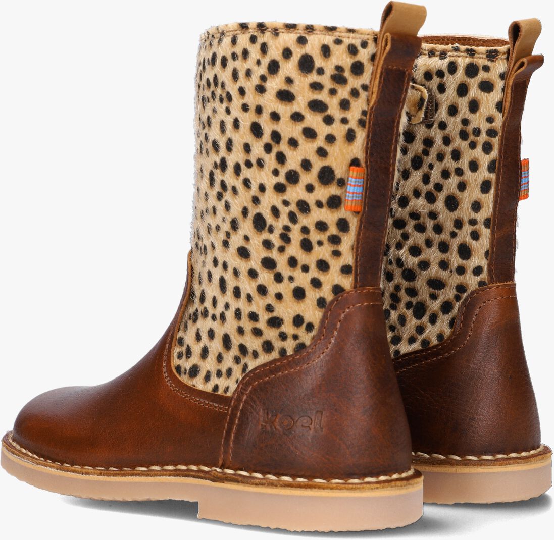 KOEL4KIDS cognac koel4kids hoge laarzen 02m004