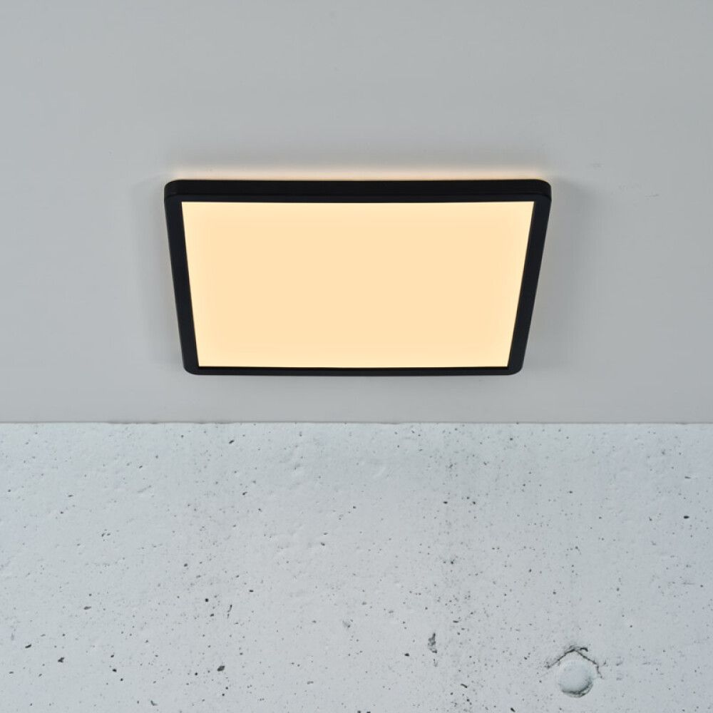 LED-PLAFOND NORDLUX OJA SQUARE SVART