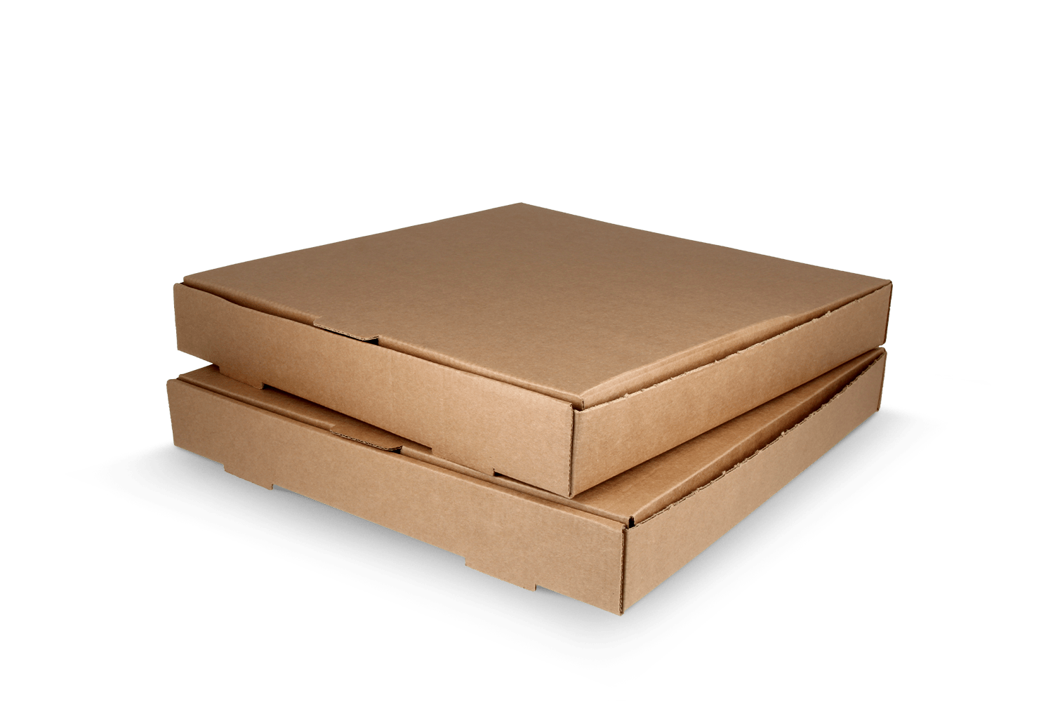 Pizzadozen 30x30x4 cm kraft bruin BIO