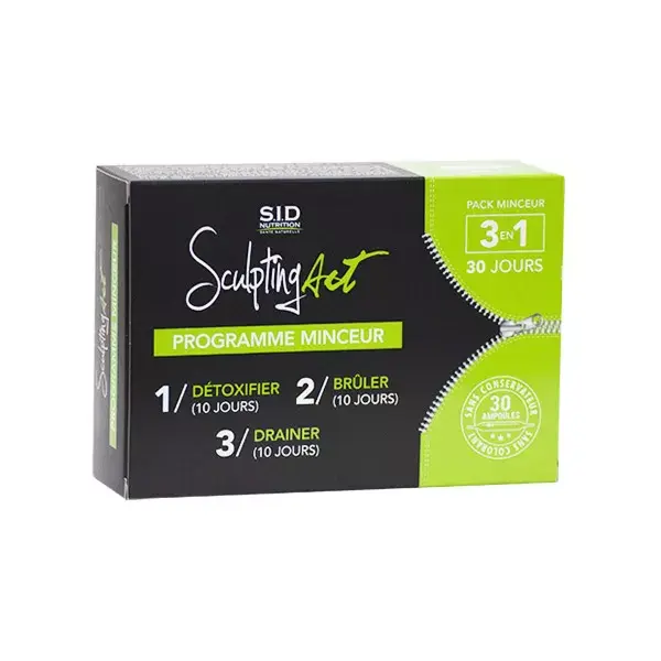 Programa de emagrecimento SID Nutrition Sculpting Act - 30 ampolas