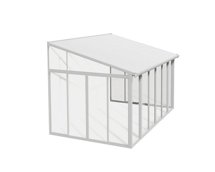 Véranda Canopia SanRemo 2.77 x 4.25m Blanche