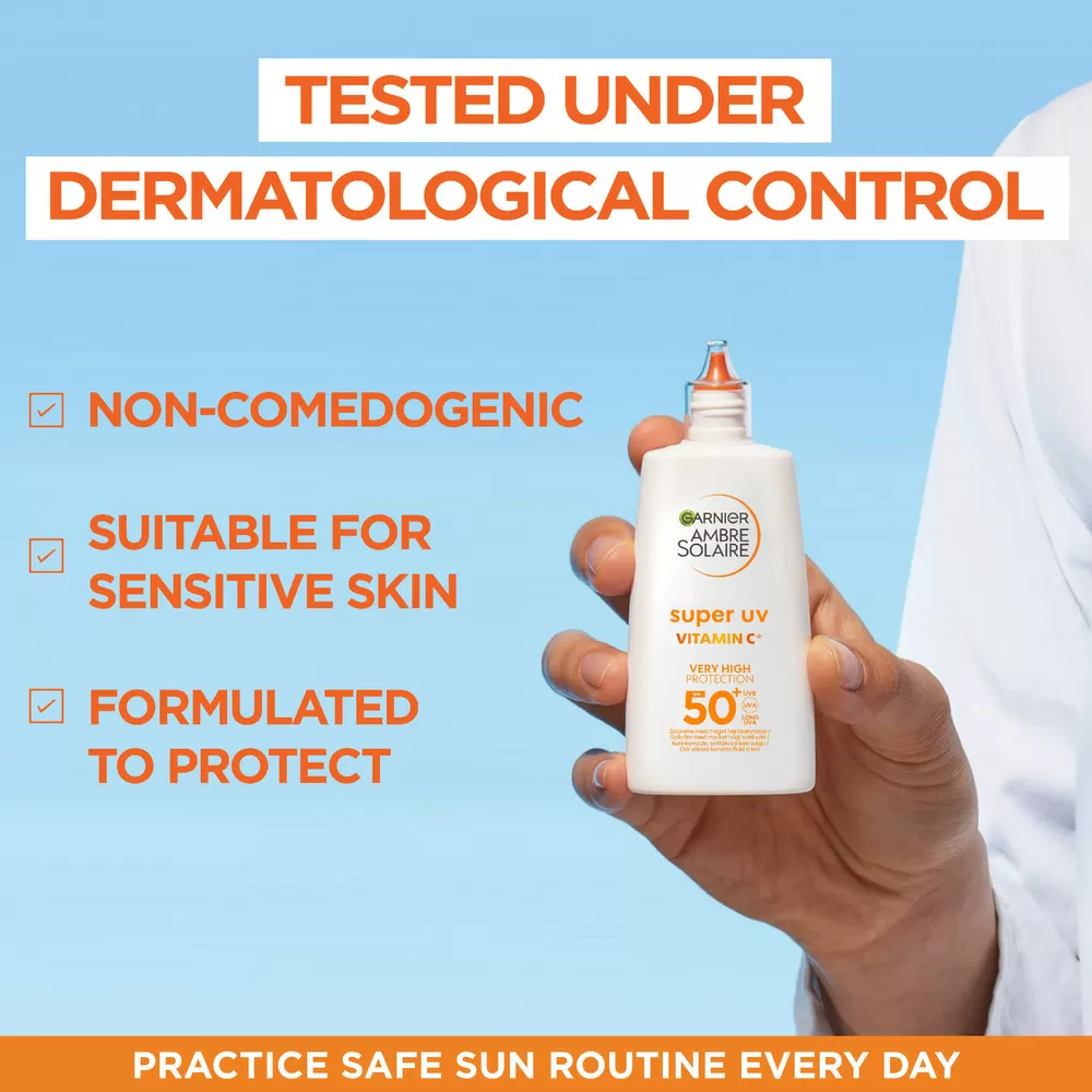 Garnier Ambre Solaire Super Uv Sun Protection For Normal Skin - 40 ml.