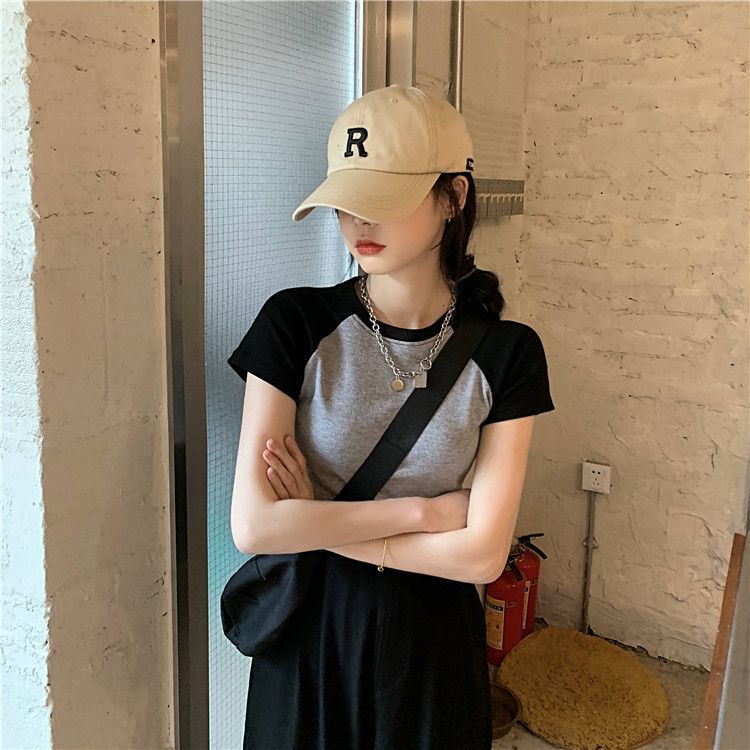 GOUB - T-shirt met korte mouwen en raglanmouwen