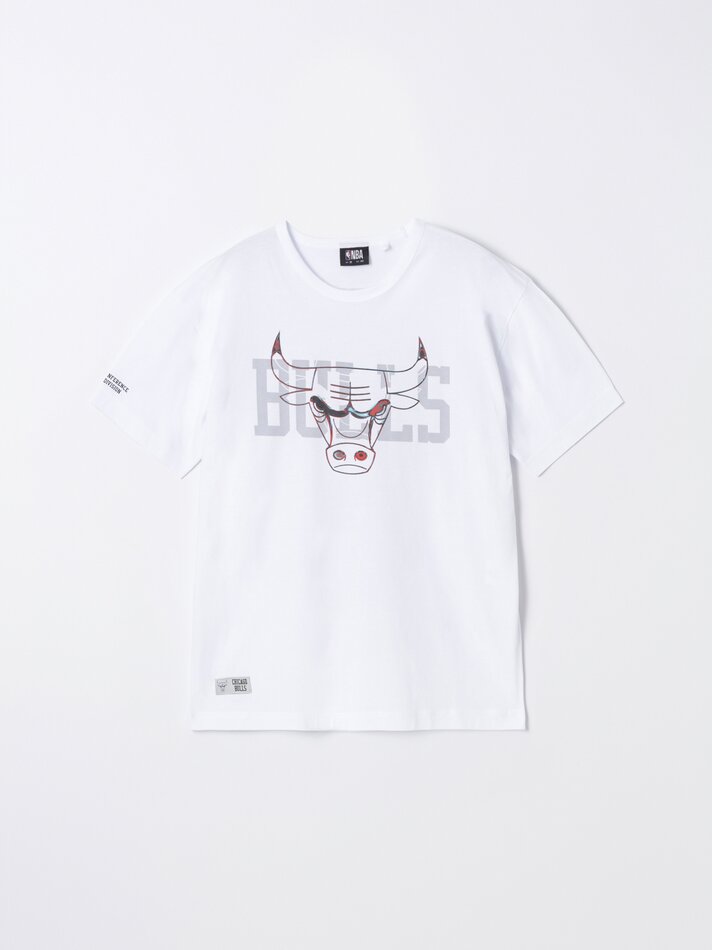 Camisa do Chicago Bulls da NBA - Branca