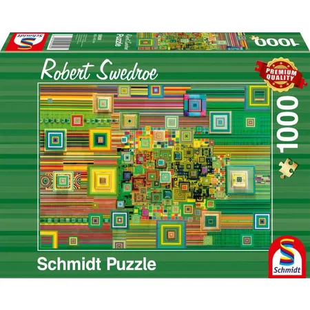 Schmidt Spiele Puzzle - Grüner Flashdrive, 1000 Teile