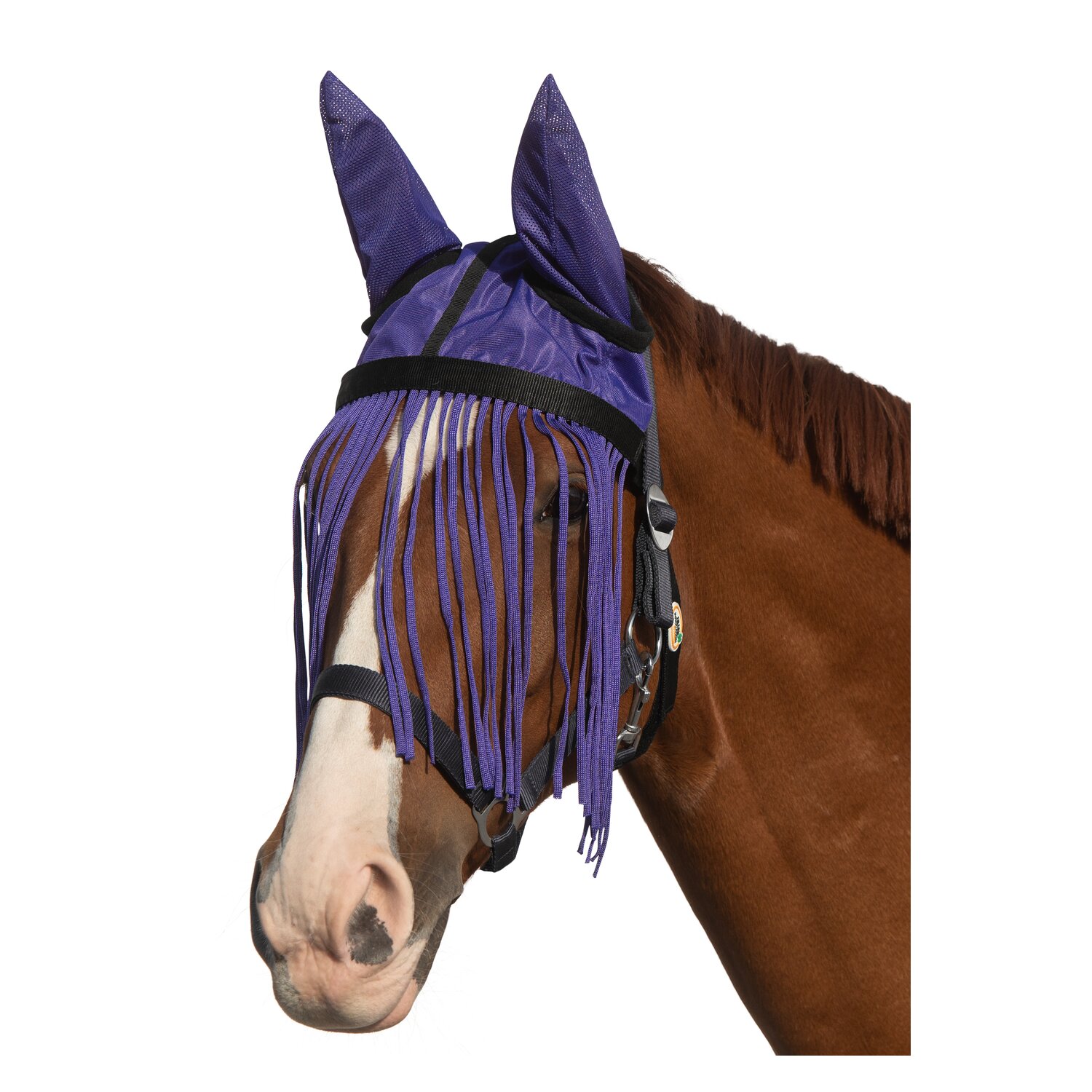 IRISh INNOVATION Fliegenhaube mit Fransenstirnband  - deep blue