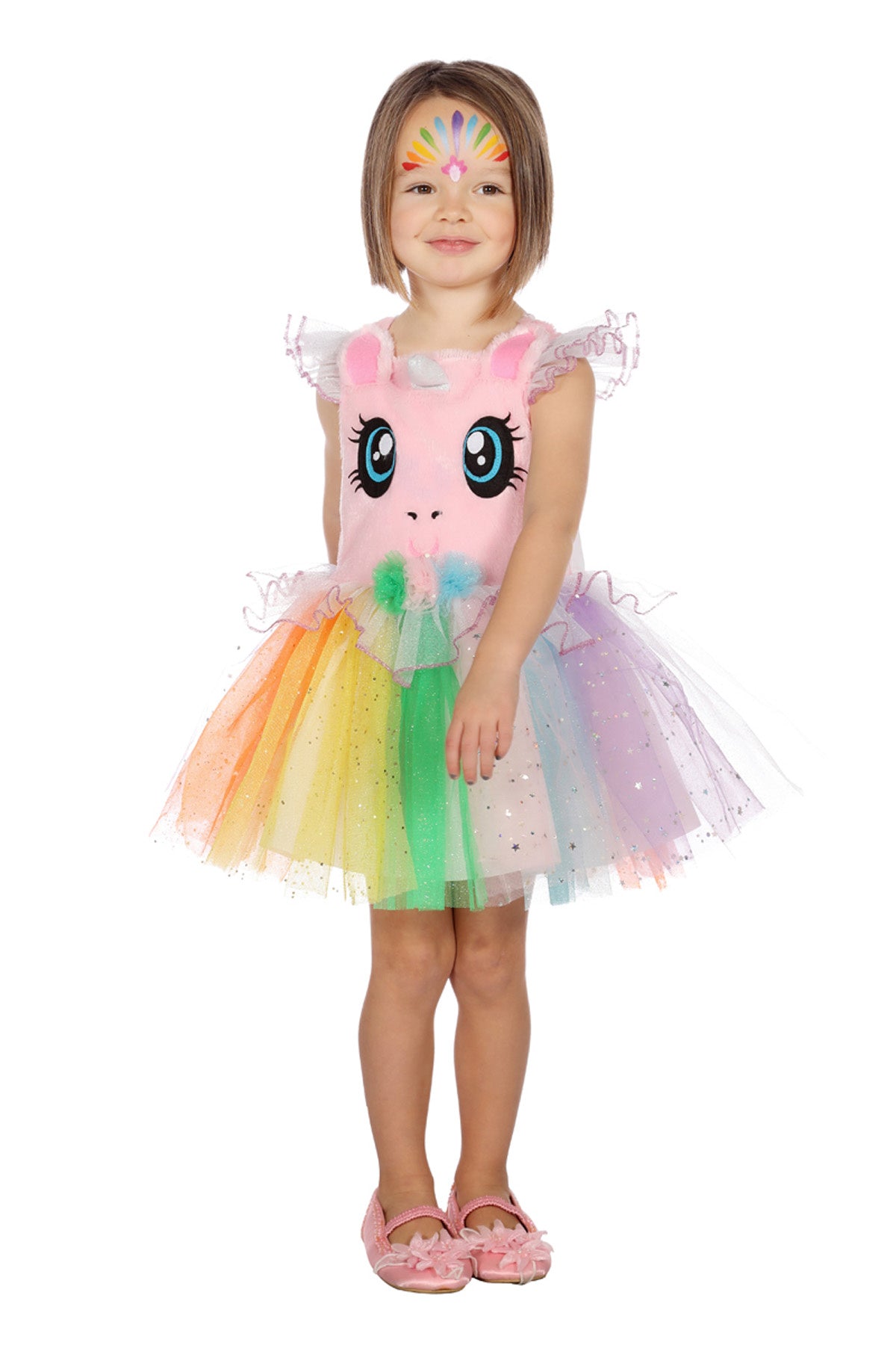 Unicorn Jurk Meisje Glitters
