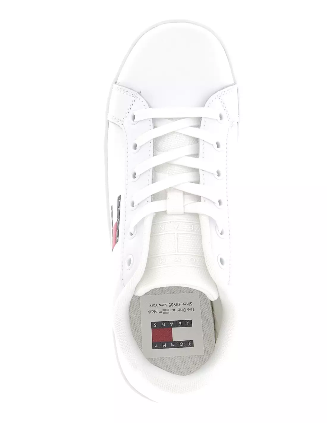 TOMMY JEANS FLATFORM ESS - Baskets YBSWHITE