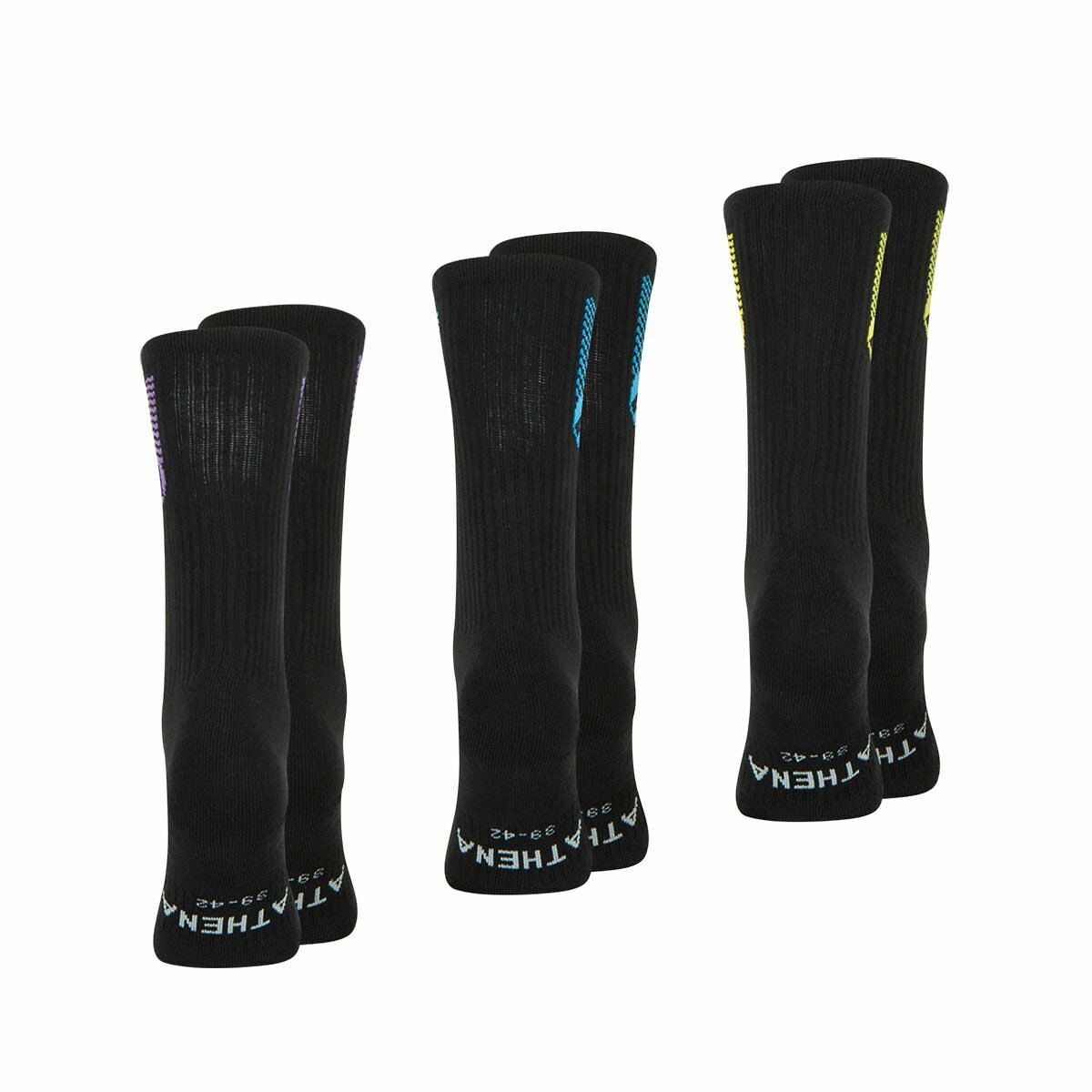 ATHENA<br>Conjunto de 3 pares de meias de CORRIDA