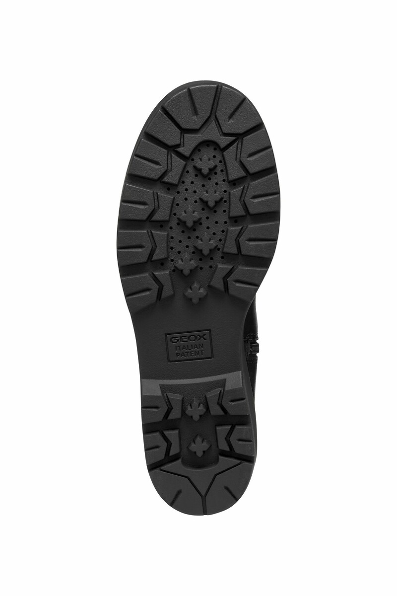 GEOX<br>Botas de couro com salto plataforma Miereille
