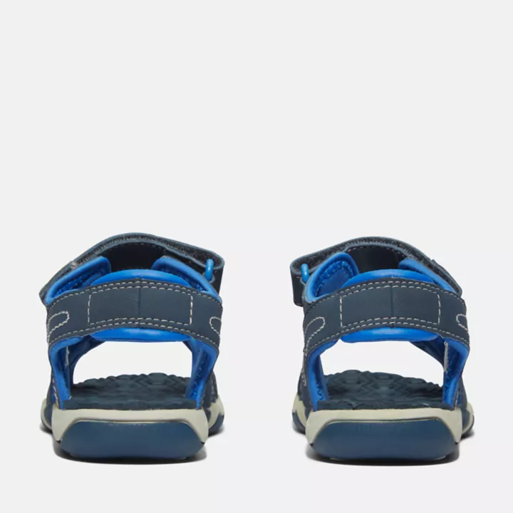 Sandale à double bride Adventure Seeker pour enfant en bleu marine
