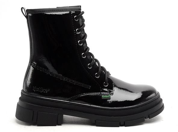 Kickers boots bottine enfant kick goji noir