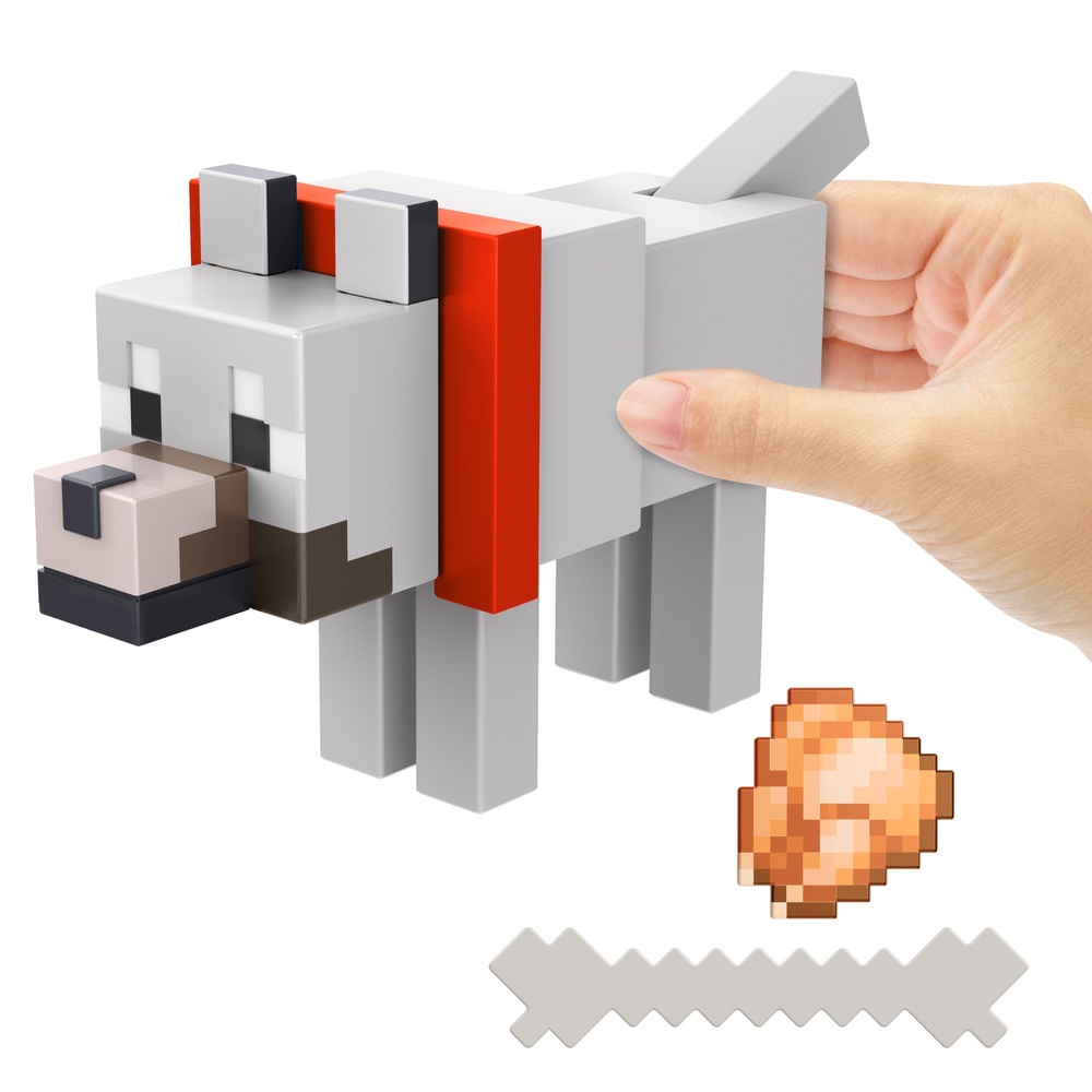 Minecraft Core 8 cm Actionfigur – Gezähmter Wolf