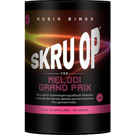 Skru op for Melodi Grand Prix musikbingo