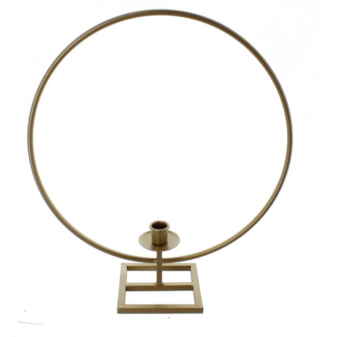 Kerzenhalter Dekoring - gold - ca. 35 x 12 x 40 cm