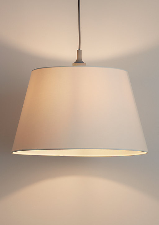 Abat-jour Lokombi Ø40cm GoodHome Crème