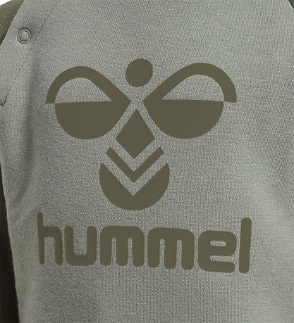 Hummel Set - hmlHumming Crewsuit - Olivine