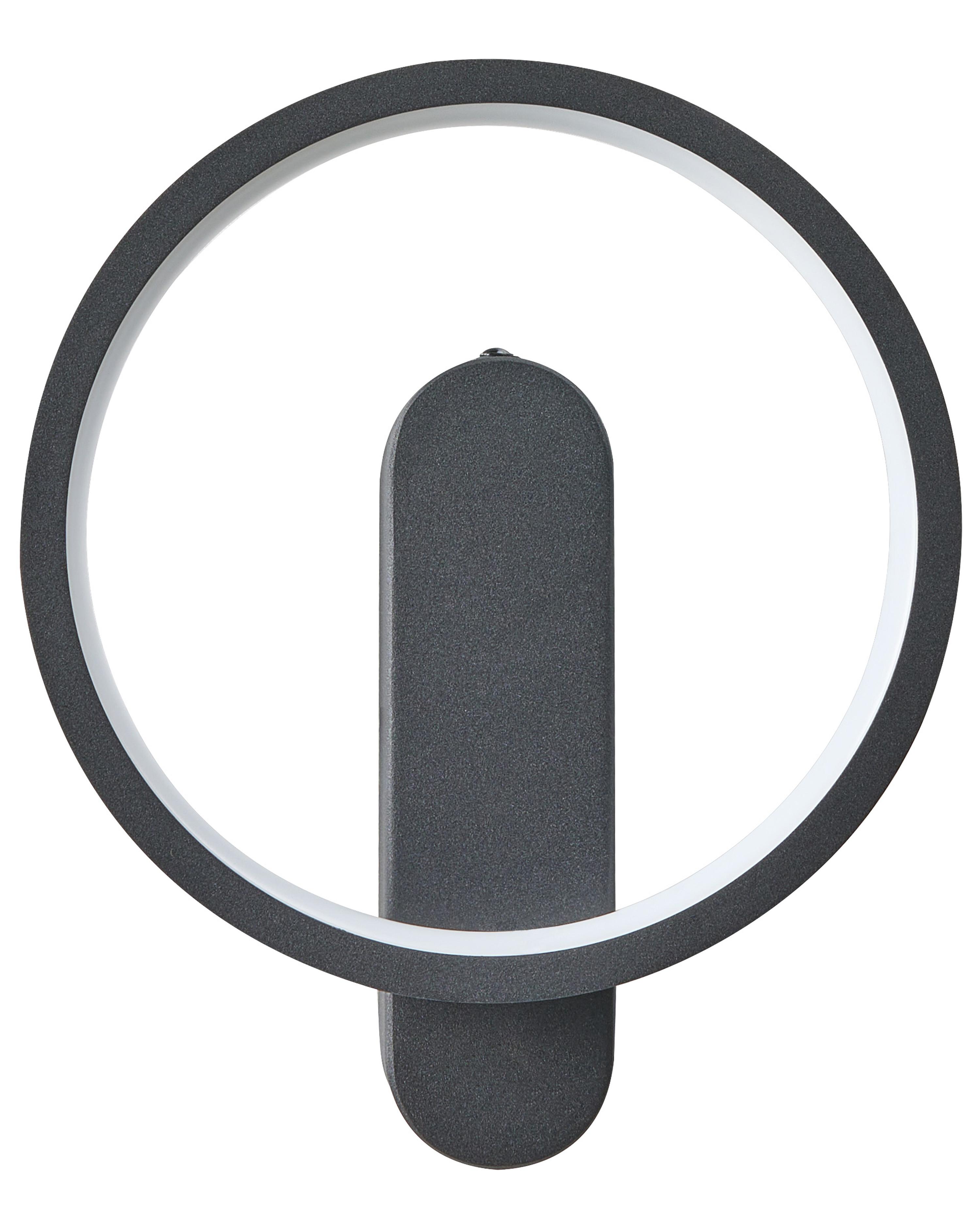 Set van 2 wandlampen BLIES LED Metaal Zwart