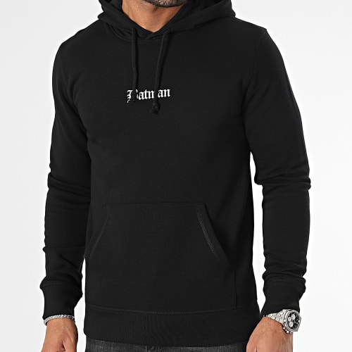 Sweat Capuche Batman Logo Noir
