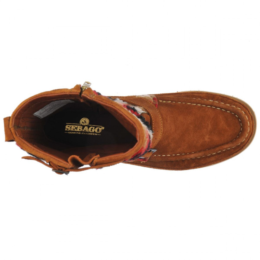 THIPI SUEDE POLAR BROWN COGNAC NAVAJO-Botte en daim pour homme