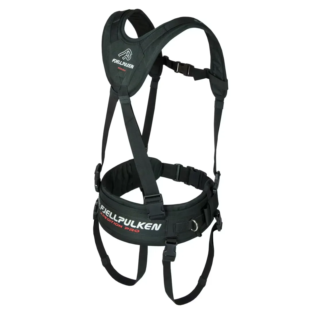 Fjellpulken Expedition Pro Harness Black