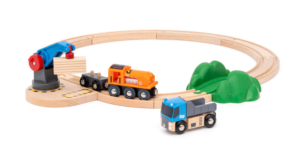 Ravensburger 63602800 Starterset Güterzug mit Kran A RW Sets