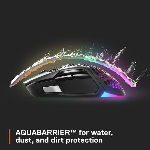 SteelSeries Aerox 5 trådløs gaming mus (sort)