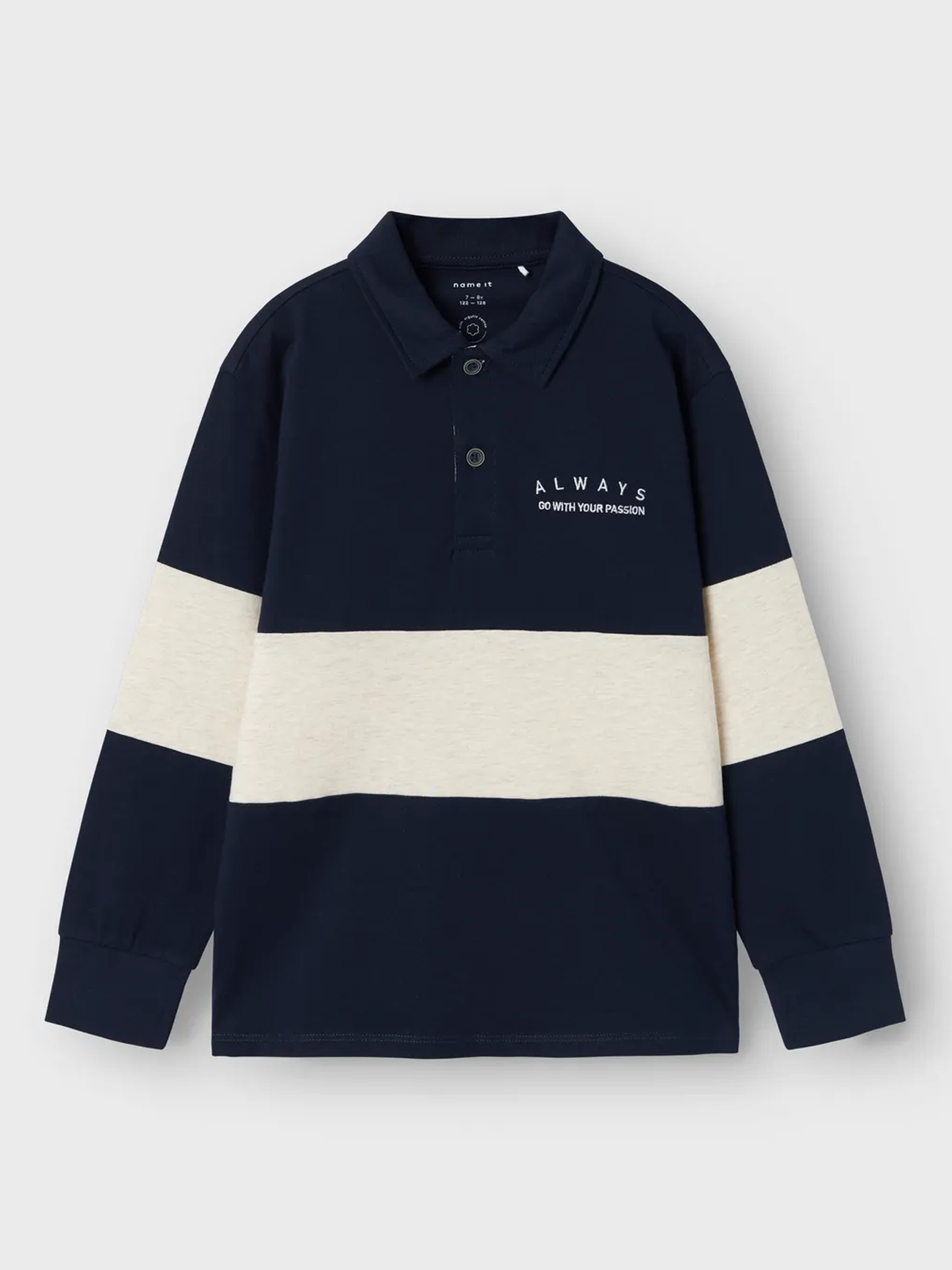 Rolan Long Sleeve Polo Top