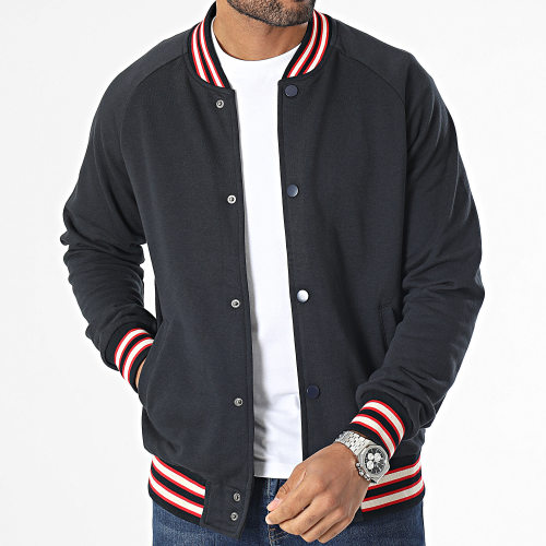 Veste Teddy Bleu Marine