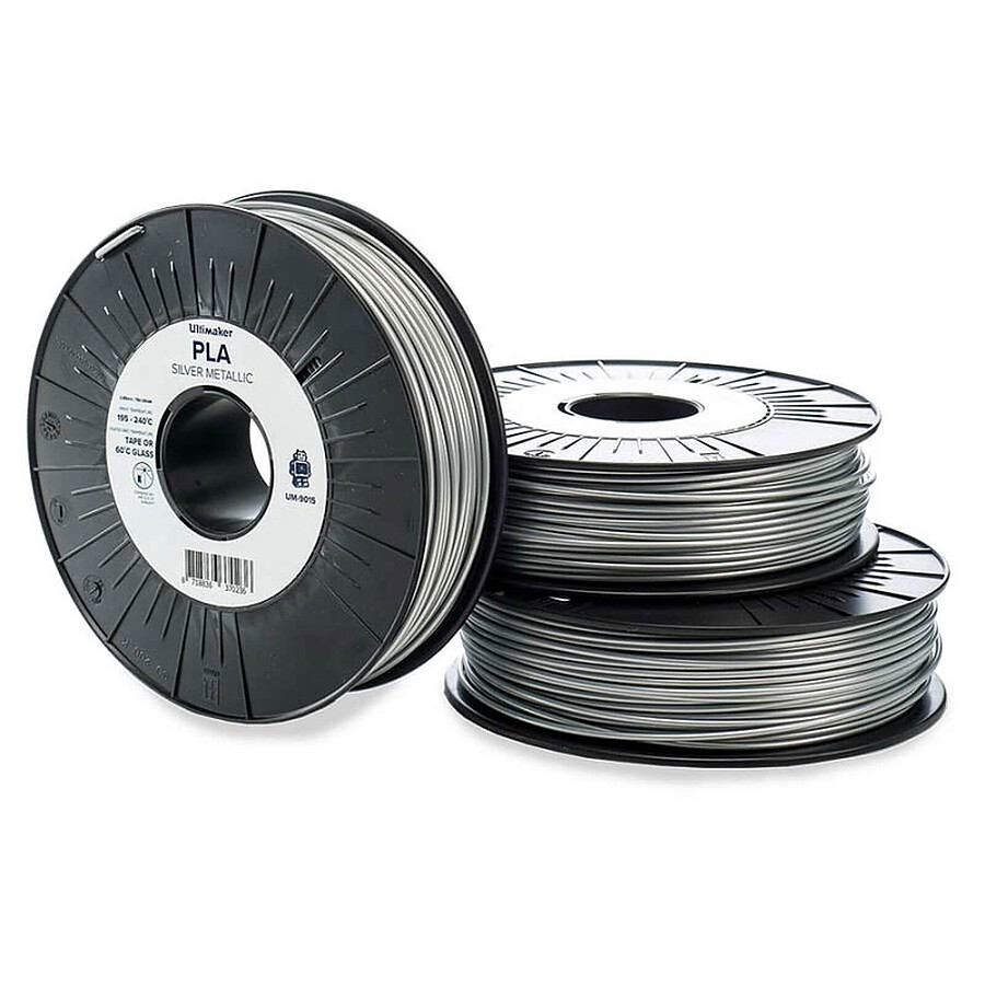Ultimaker PLA Argent - 2.85 mm