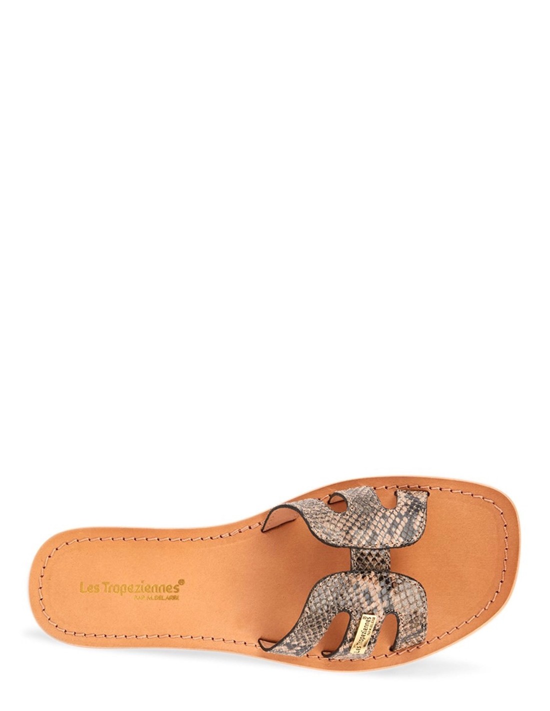 Les tropeziennes par M.Belarbi Mules Femme Hadamia Cuir Serpent