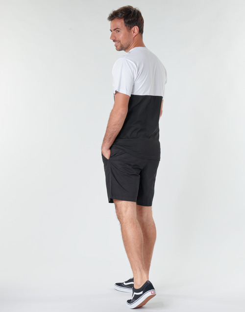 Vans - COLORBLOCK TEE - Noir / Blanc