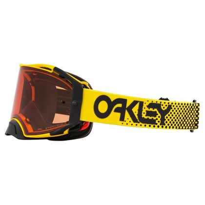 Masque cross Oakley AIRBRAKE MX MOTO YELLOW ECRAN BRONZE 2024 - Jaune