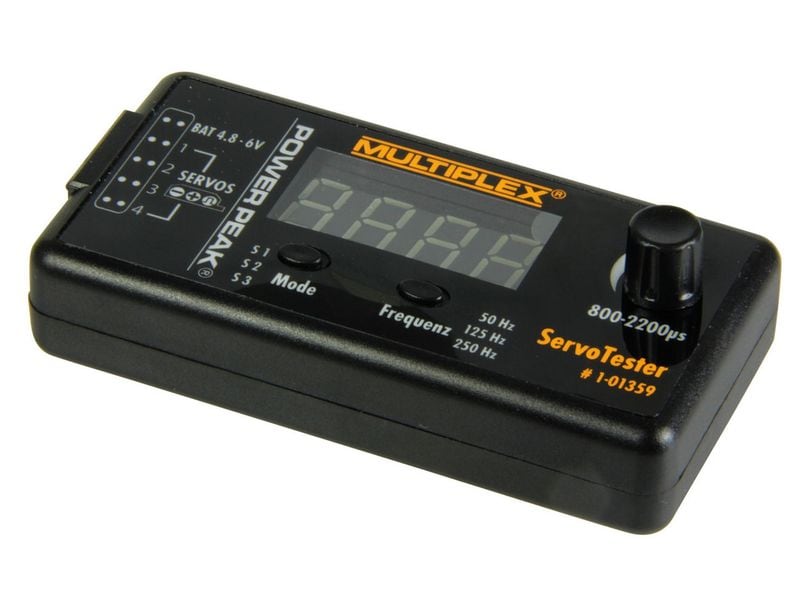 Multiplex Servotester PowerPeak Universeller Servotester