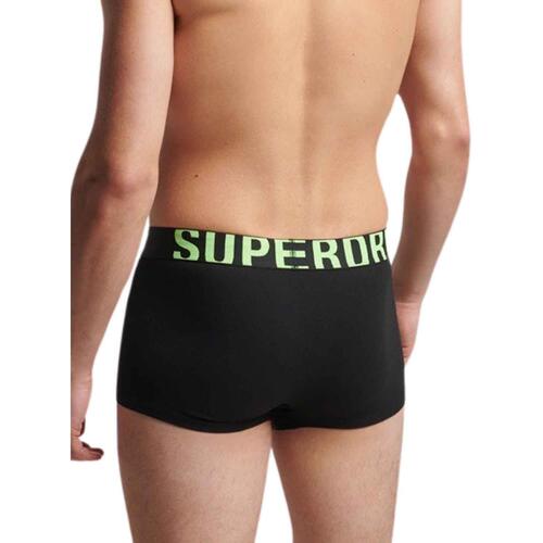 Superdry - TRUNK DUAL LOGO DOUBLE PACK Negro
