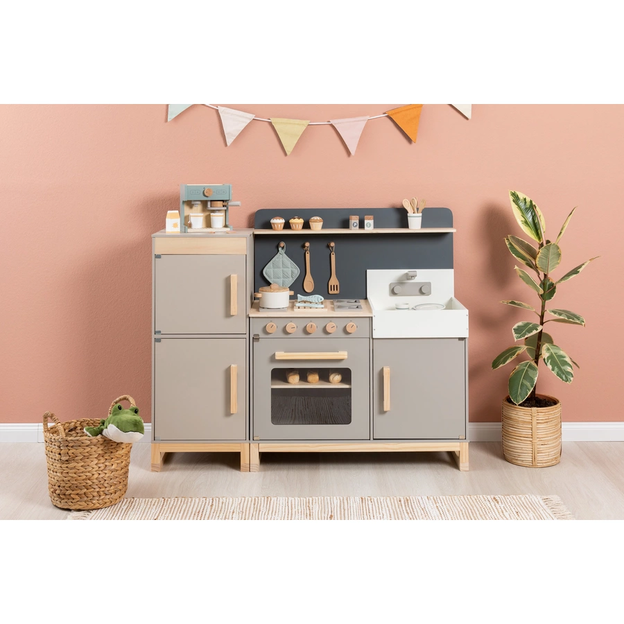 MUSTERKIND® Kühlschrank Ficus, warmgraunatur